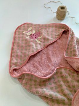 Куточки після купання, мікрофібра, розмір 90*90 6777 фото