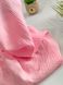 Муслінове простирадло на гумці у візочок, люльку, розмір 30*70 6914 фото 5